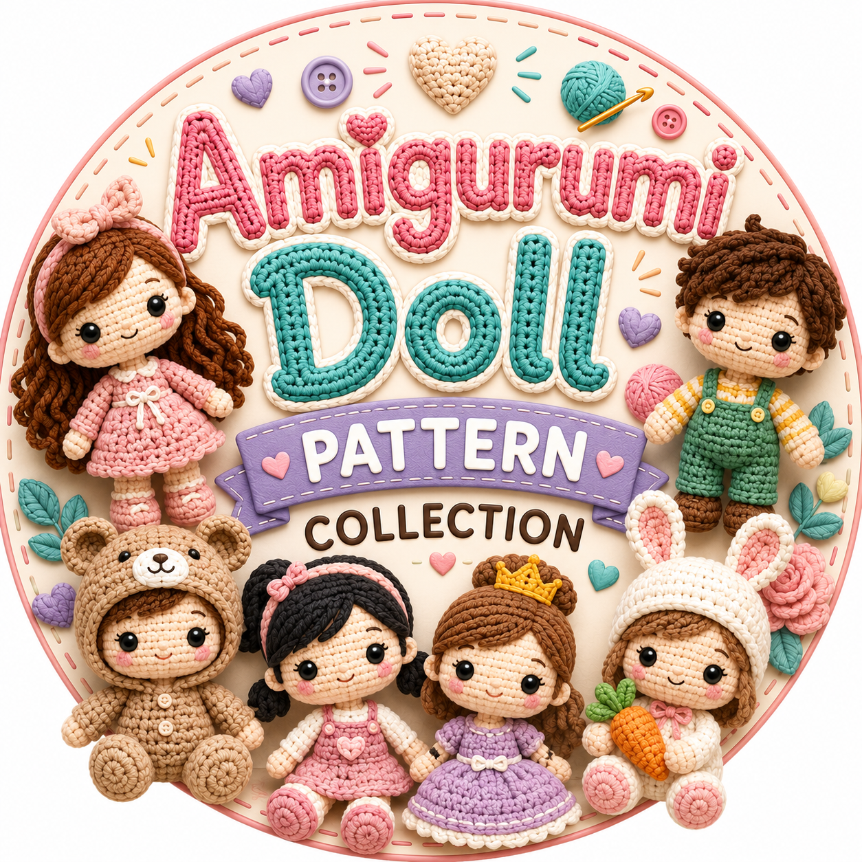 Amigurumi Doll Pattern Collection